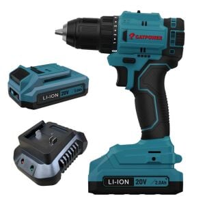 CATPOWER 4113 AKÜLÜ VİDALAMA Li-ion 45NM (MAKİNE) KÖMÜRSÜZ 10 MMM +(2.0 Ah Akü 2 ADET)+(Hızlı şarj aleti)