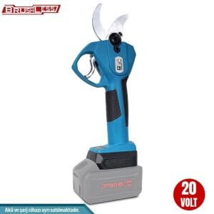 CATPOWER 4136 KÖMÜRSÜZ AKÜLÜ BAĞ MAKASI 35MM  (MAKİNA)  20V Lİ-İON