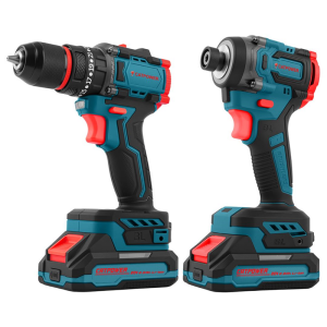 CATPOWER 5165 KÖMÜRSÜZ AKÜLÜ SET MATKAP VE TORKLU VİDALAMA Lİ-İON 20V 2.0Ah