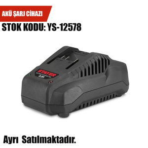 STAYER Akülü Avuç Taşlama  115mm 18V Li-ion 4.0Ah (Tek Makine)