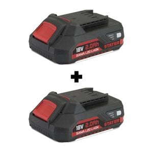 STAYER PBL 50 Akülü Darbeli Vidalama Kömürsüz 50Nm Tork 18V Li-ion (18V 2Ah 2 Ad. Akü)