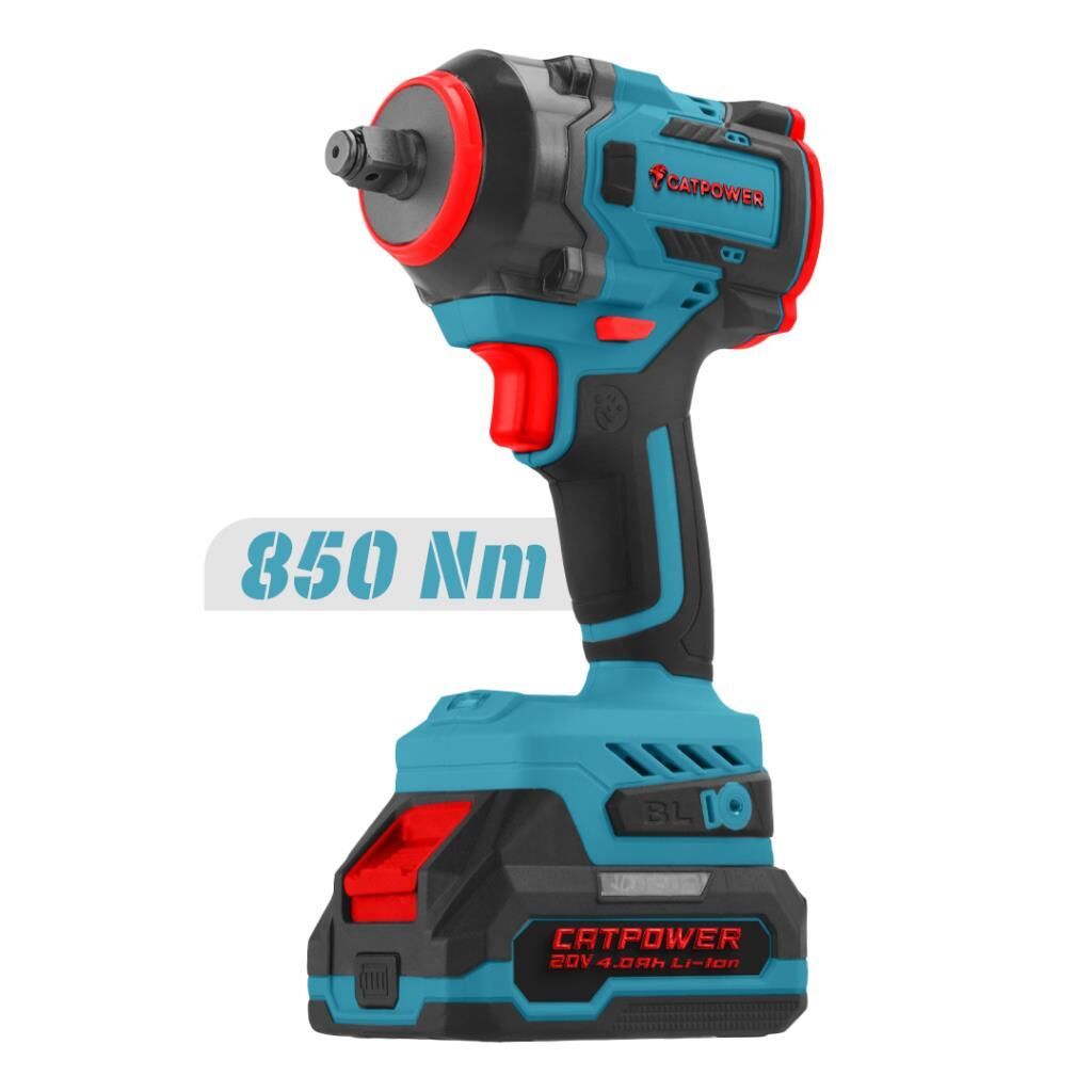 CATPOWER 1035 KÖMÜRSÜZ AKÜLÜ SOMUN SIKMA 1/2''  Lİ-İON 20V 4.0Ah