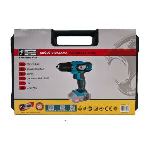 CATPOWER Akülü Vidalama Li-ion 10 MM 20V Lİ-İON 2.0Ah (TEK MAKİNE)