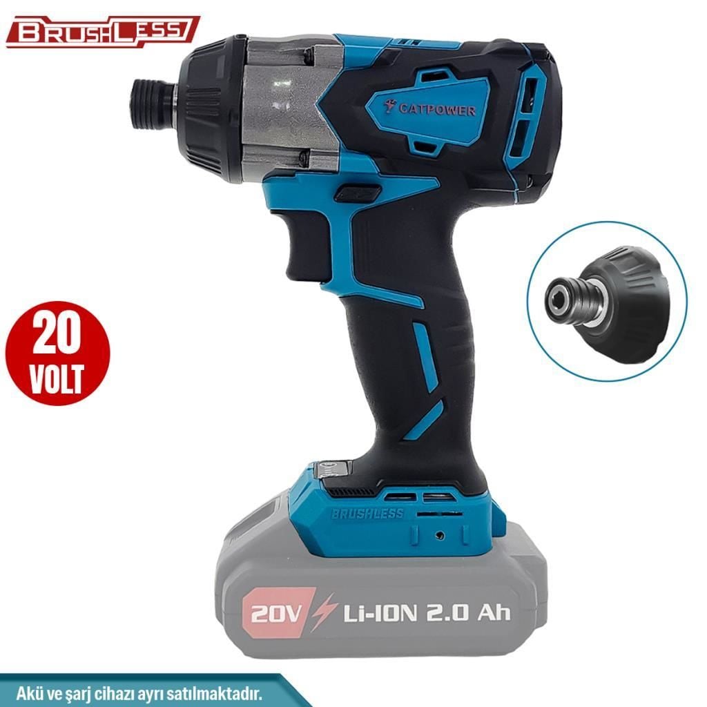 CATPOWER 4102 Akülü Torklu Vidalama 280NM Tork Kömürsüz Motor (Tek Makine)