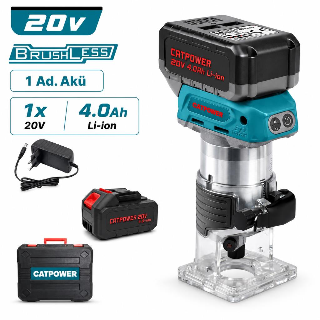 CATPOWER 3620 Akülü Formika Traşlama