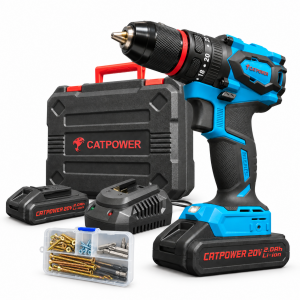 CATPOWER 4112 Kömürsüz Akülü Darbeli Vidalama 50Nm Tork 20V 2.0Ah (2 Akülü)