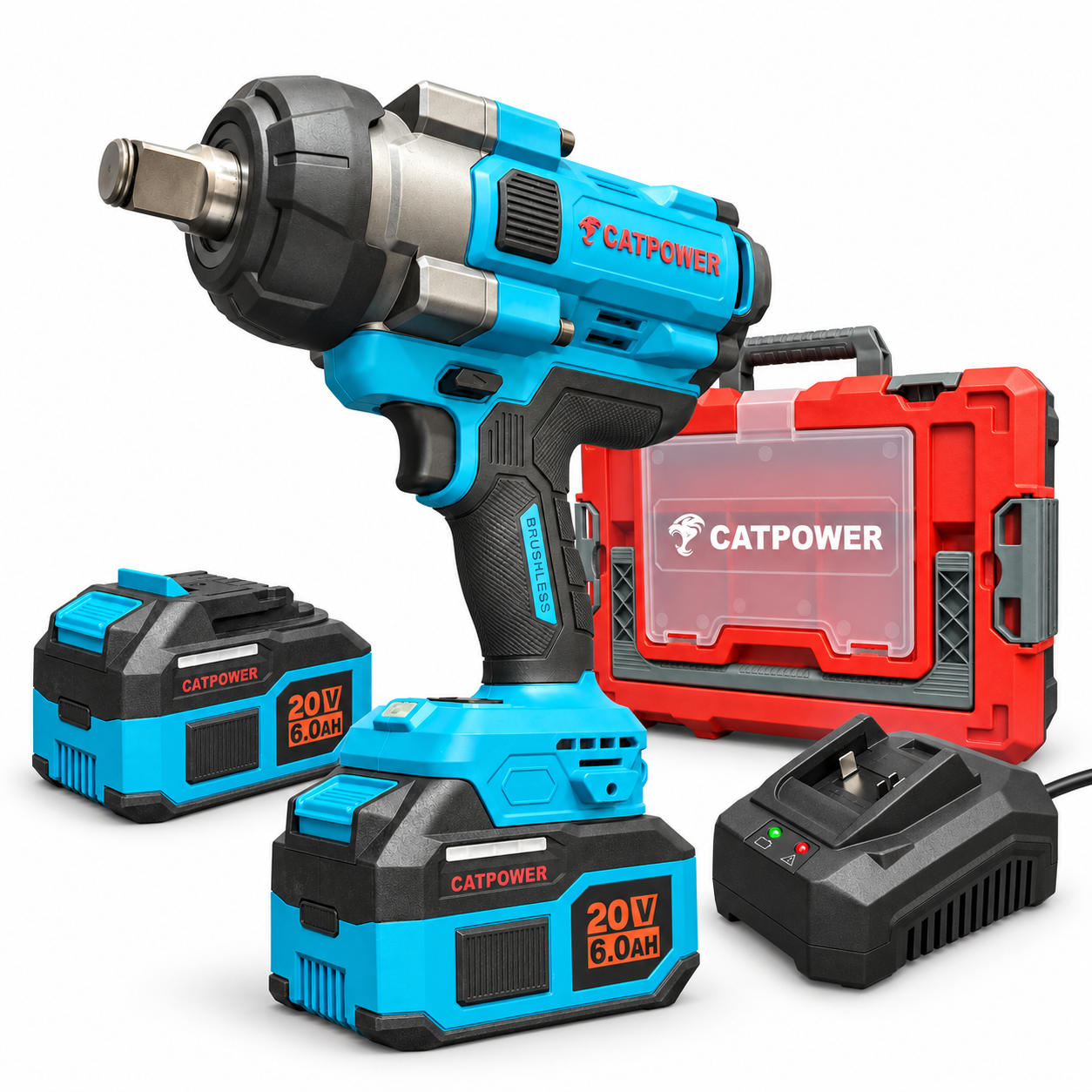 CATPOWER 4228 Akülü Somun Sökme 1800Nm Tork 6.0Ah Akü