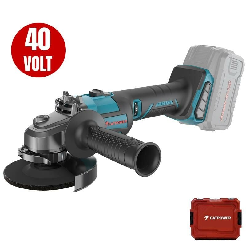 CATPOWER 4431 Kömürsüz Akülü Avuç Taşlama 125 MM Lİ-İON 40V