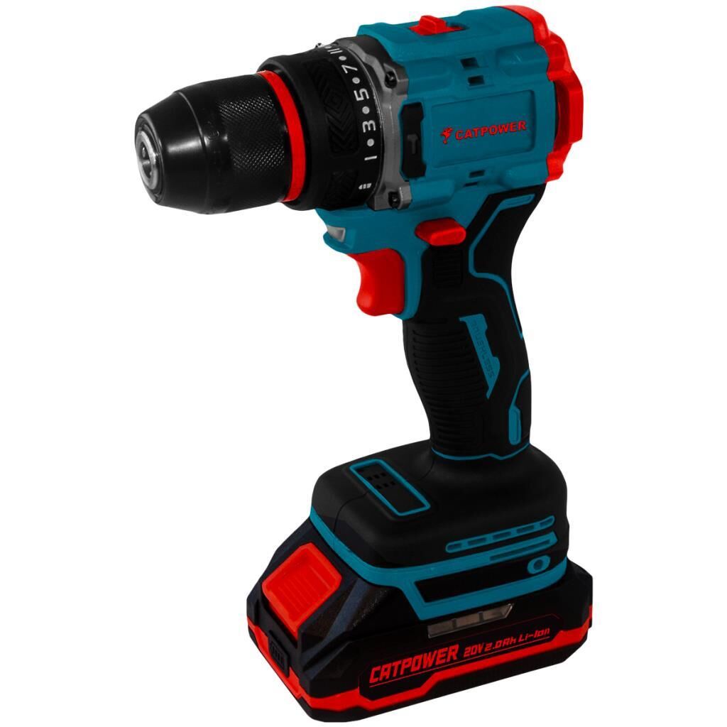 CATPOWER 1020 Akülü Darbesiz Vidalama 10MM 20V Lİ-İON 2.0Ah