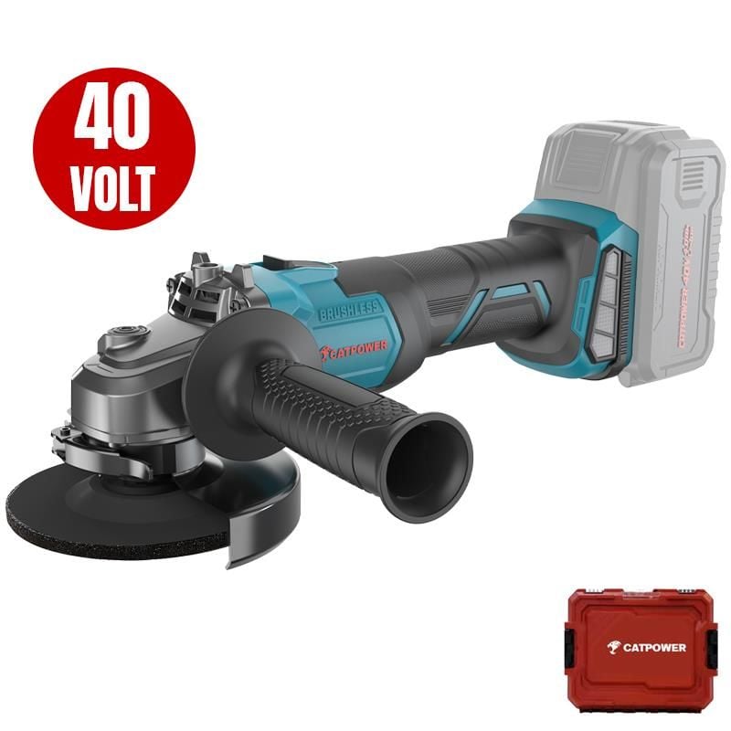 CATPOWER 4430 Kömürsüz 40V Akülü Avuç Taşlama Makinesi (Tek Makine)