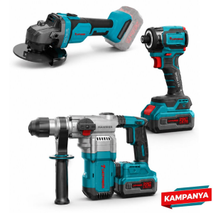 KÖMÜRSÜZ 3'LÜ SET KIRICI DELİCİ - TORKLU VİDALAMA - TAŞLAMA