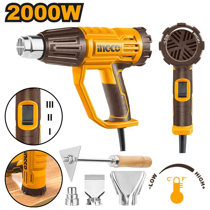 INGCO HG200047 Sıcak Hava Tabancası