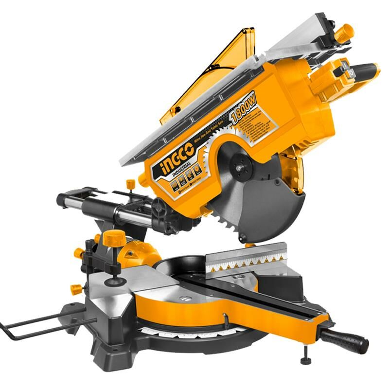 INGCO MT2S18002 Radyalli Üstten Tablalı Gönye Kesme Makinesi 1800W