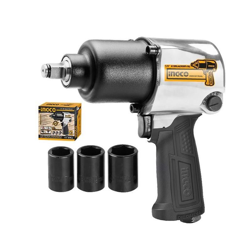 INGCO AIW12562 Havalı Somun Sıkma 1/2''7000 Devir/Dakika