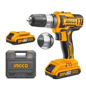 INGCO CIDLI200215 Li-ion Akülü Darbeli Matkap 10 MM 20V 2.0Ah