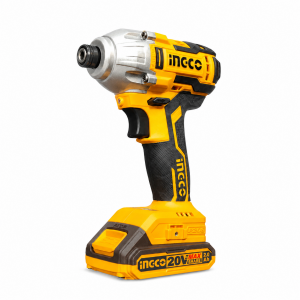 INGCO CIRLI2002 Li-ion Akülü Vidalama Kömürsüz 1/4'''' 20V 2.0Ah''